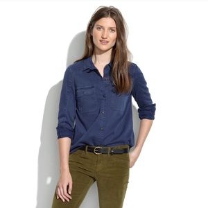 MADEWELL // chambray shirt